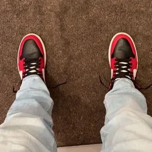 Air Jordan Mid Chicago Black Toe On Feet Jordan Shoes Air Jordan S